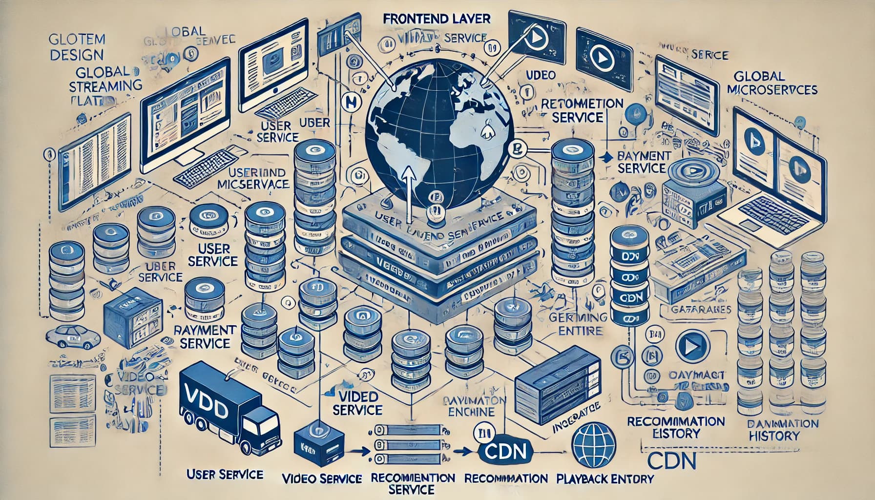 Advanced System Design for a Complex Product: Global Video Streaming Platform