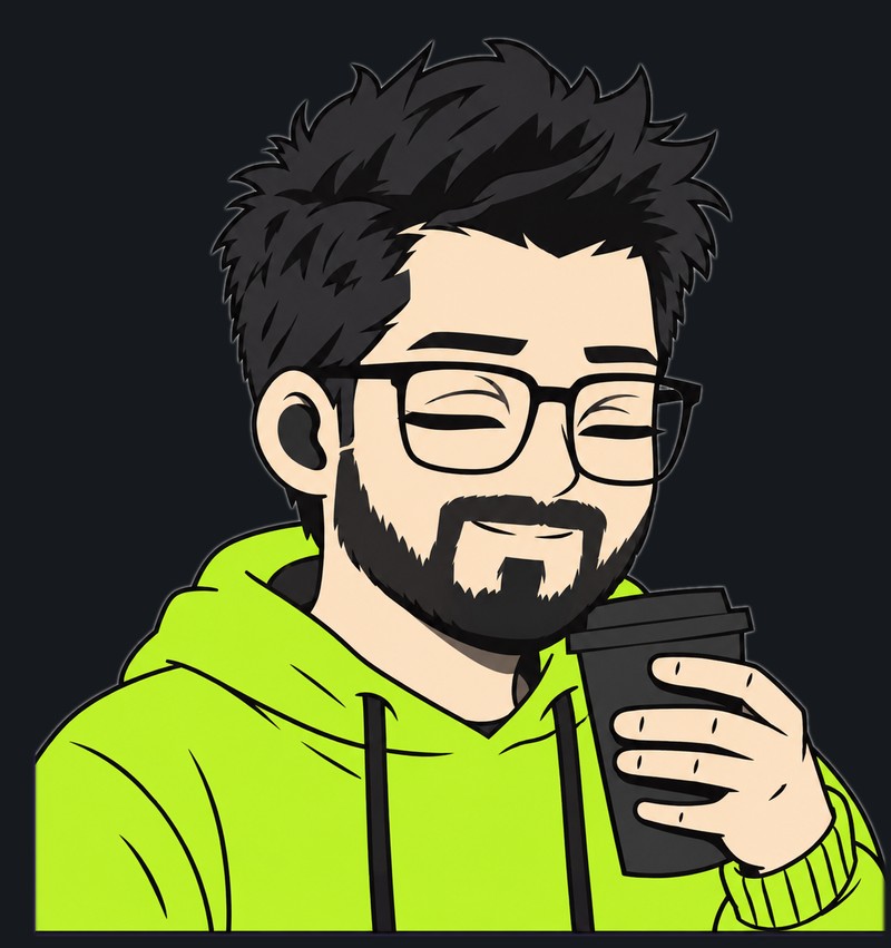 Ankit gamer and streamer, cartoon avatar